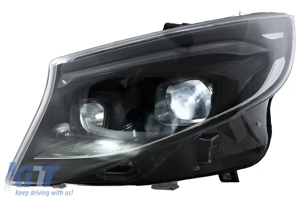 Kit Exterior Complet compatibil cu Mercedes V-Class W447 (2014-Up)-image-6127159