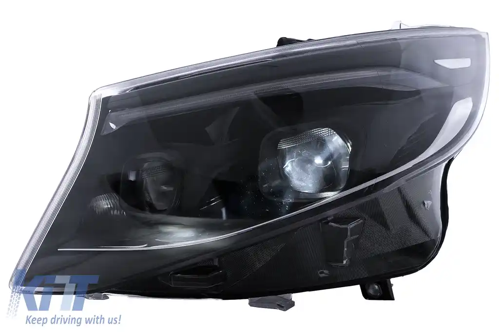 Kit Exterior Complet compatibil cu Mercedes V-Class W447 (2014-Up)-image-6127162