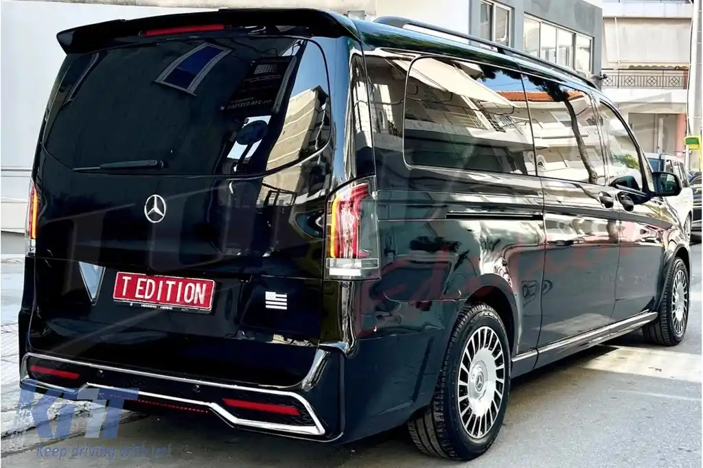 Kit Exterior Complet compatibil cu Mercedes V-Class W447 Vito W448 (2014-) Grila LED Cascada-image-6211443