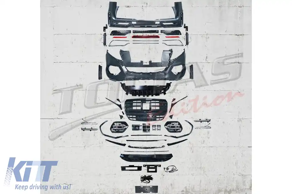 Kit Exterior Complet compatibil cu Mercedes V-Class W447 Vito (2014-) US Design-image-6211427