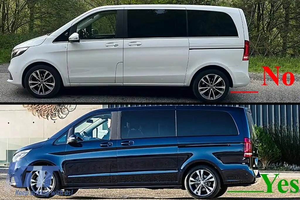 Kit Exterior Complet compatibil cu Mercedes V-Class W447 Vito (2014-) US Design-image-6211433