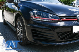 Kit Exterior Complet compatibil cu VW Golf VII 7 (2013-2016) GTI Look-image-6010366