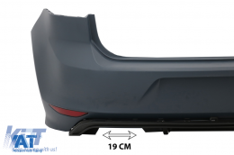 Kit Exterior Complet compatibil cu VW Golf VII 7 (2012-2017) R-line Look-image-6017552