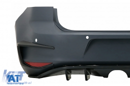 Kit Exterior Complet compatibil cu VW Golf VII 7 (2012-2017) R400 Design cu Faruri 3D LED Semnal Dinamic-image-6000172
