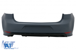 Kit Exterior Complet compatibil cu VW Golf VII 7 (2012-2017) cu Faruri LED Semnal Dinamic R-line Look-image-6058304