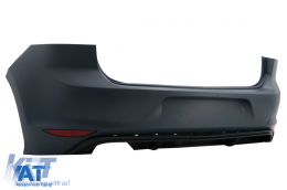 Kit Exterior Complet compatibil cu VW Golf VII 7 (2012-2017) cu Faruri LED Semnal Dinamic R-line Look-image-6058305