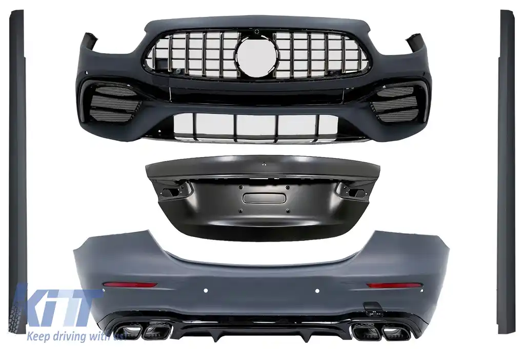 Kit Exterior Complet de Conversie compatibil cu Mercedes E-Class W213 (2016-2019) la Facelift 2020 E63s Design