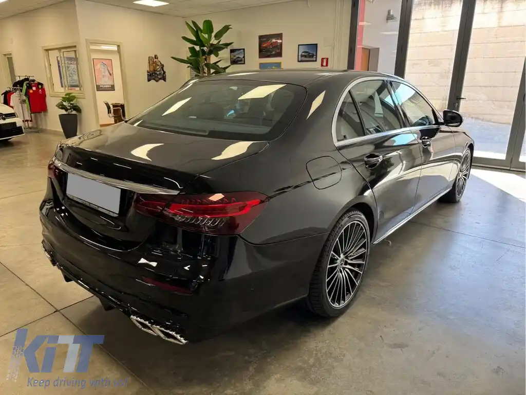 Kit Exterior Complet de Conversie compatibil cu Mercedes E-Class W213 (2016-2019) la Facelift 2020 E63s Design-image-6127972