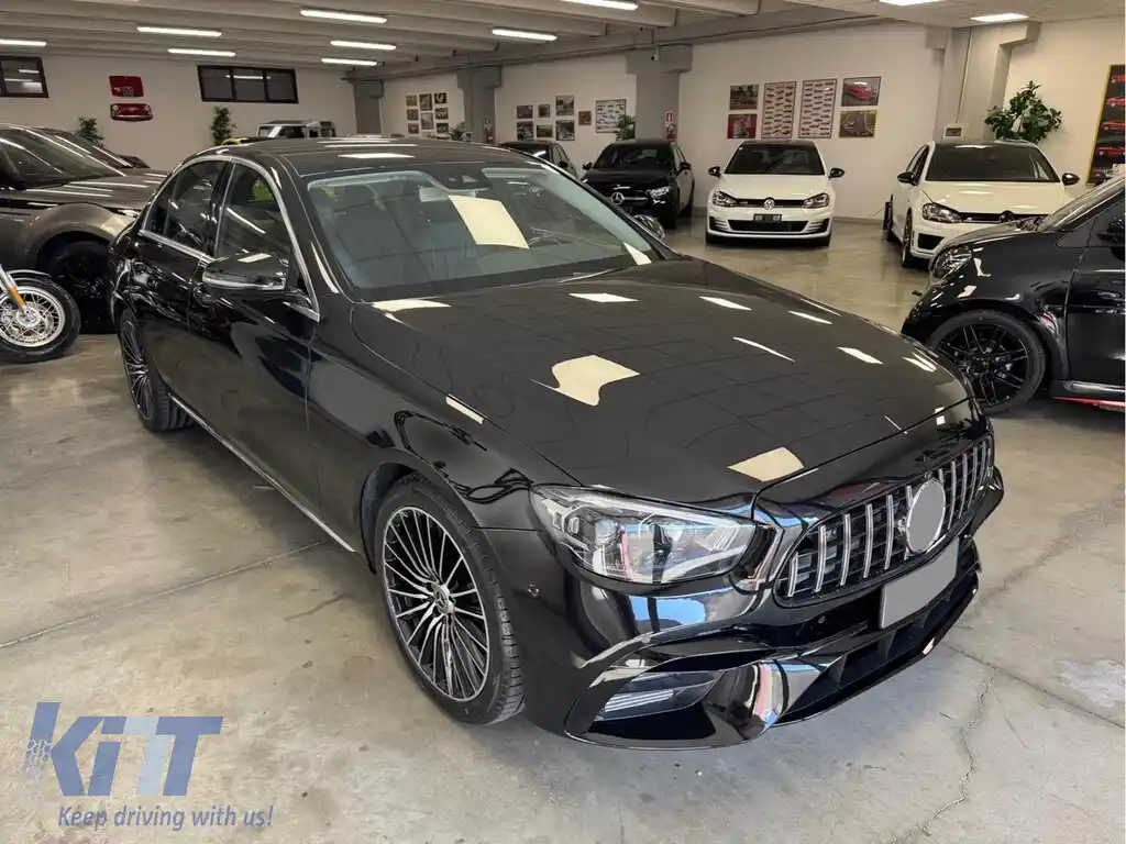 Kit Exterior Complet de Conversie compatibil cu Mercedes E-Class W213 (2016-2019) la Facelift 2020 E63s Design-image-6127973