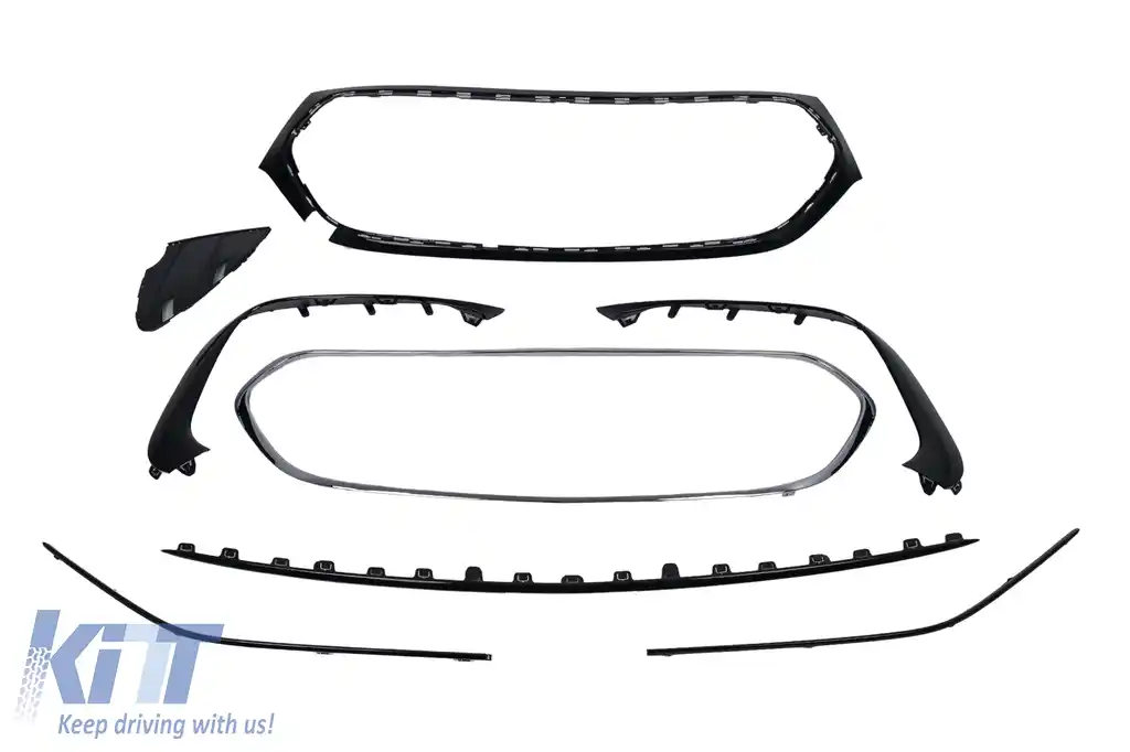 Kit Exterior Complet de Conversie compatibil cu Mercedes E-Class W213 (2016-2019) la Facelift 2020 E63s Design-image-6291074