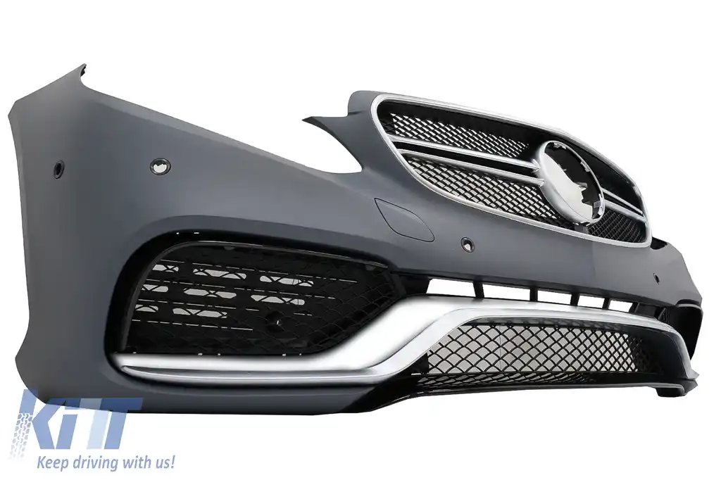 Kit Exterior cu Faruri LED si Stopuri compatibil cu Mercedes E-Class W212 Facelift (2013-2016) E63 Design-image-6070348