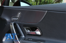 Kit Interior Complet cu Ornamente interior Consola Centrala Spate compatibil cu Mercedes A-Class W177 V177 (2018-Up) Carbon-image-6063769