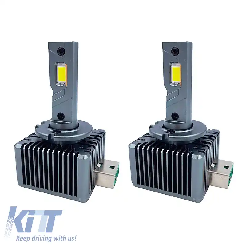 Kit LED D3S/D8S 400-28000V (Ballast HID) 45W 6000K 2 Bucăți-image-6308496