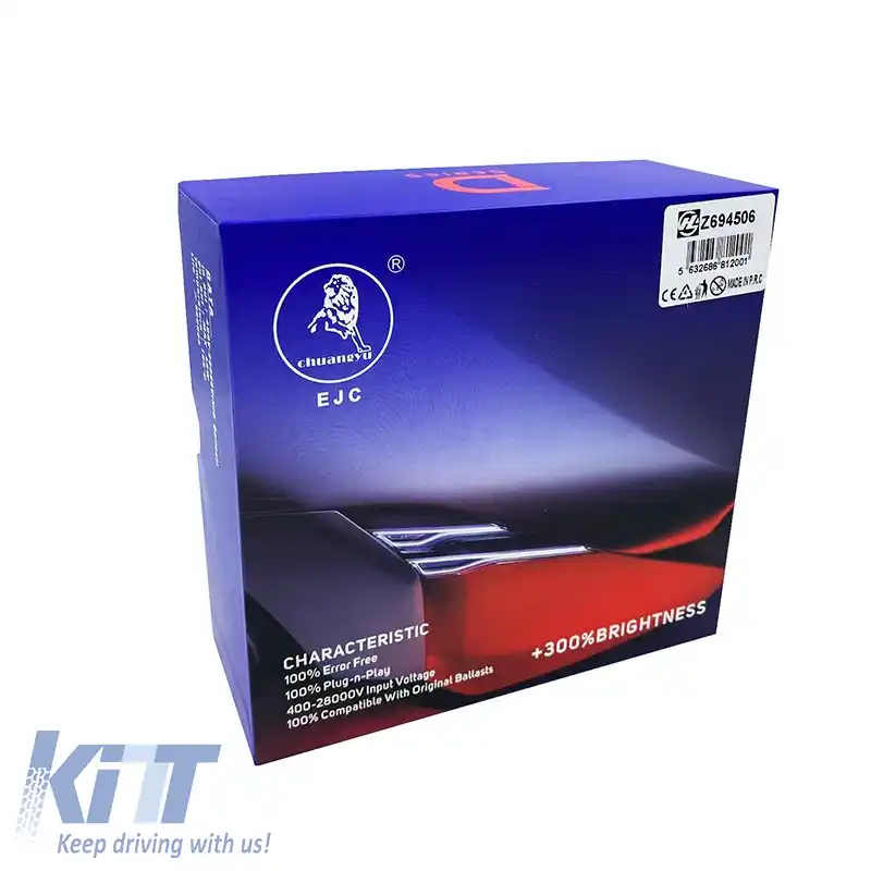 Kit LED D3S/D8S 400-28000V (Ballast HID) 45W 6000K 2 Bucăți-image-6308503