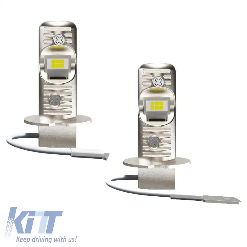 Kit LED H3 Osram LEDriving HL Easy 12Volt 8Watt 900lm 6500k 2buc-image-6315088