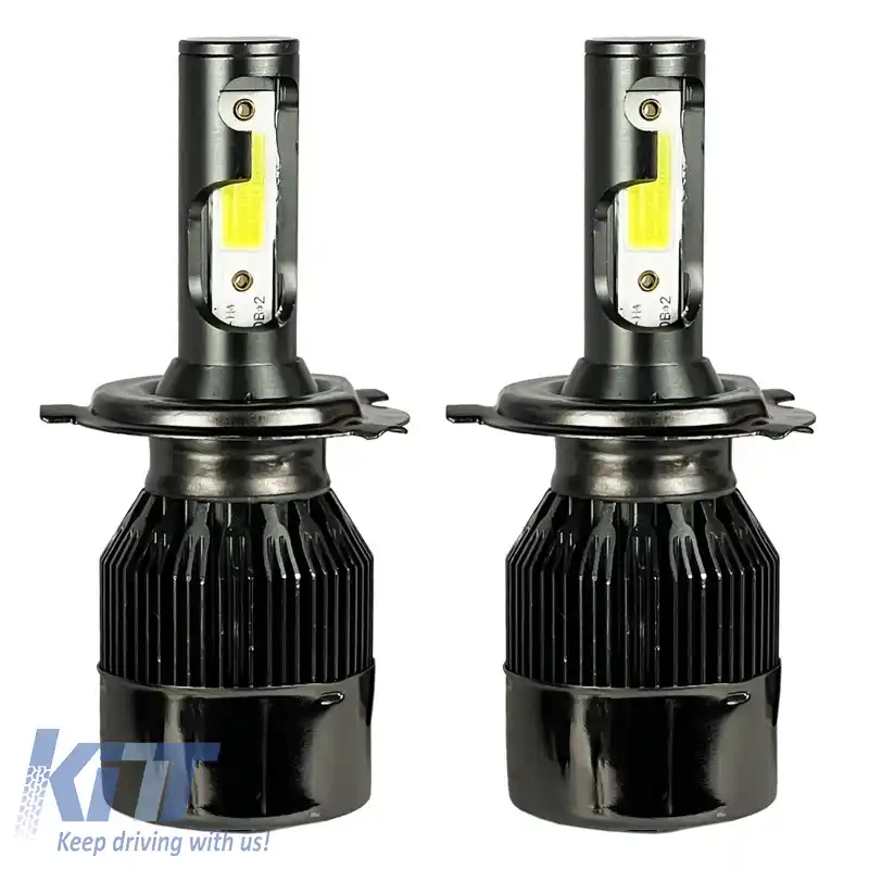 Kit LED H4 C12 12/24Volți 36watt 5500lm 6000k 2buc
