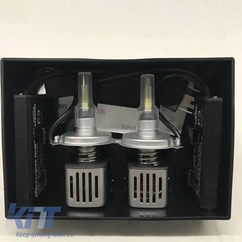Kit LED H4 F3 Samsung 12Volți 26Watt 2600lm 6500k 2buc-image-6300348