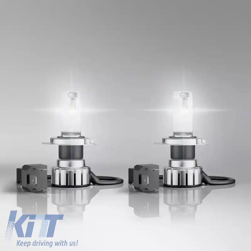 Kit LED H4 Osram 12volți 20/19watt Night Breaker Smart +330% 6000k 64193DWNBSM 2 buc-image-6316974