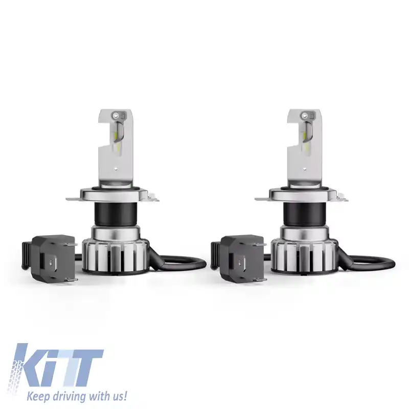 Kit LED H4 Osram 12volți 20/19watt Night Breaker Smart +330% 6000k 64193DWNBSM 2 buc-image-6316977