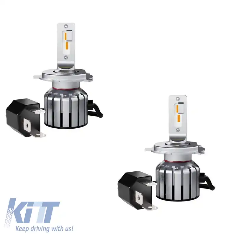 Kit LED H4/R2/H19 Osram 12Volți 14/14Watt LEDriving HL Vintage 2700k 64193DWVNT-2MB 2 buc-image-6313614