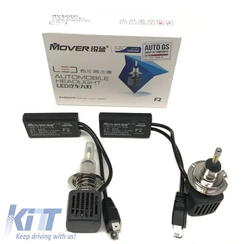 Kit LED H7 F2 Samsung 12Volți 20watt 2000lm 6500k 2buc