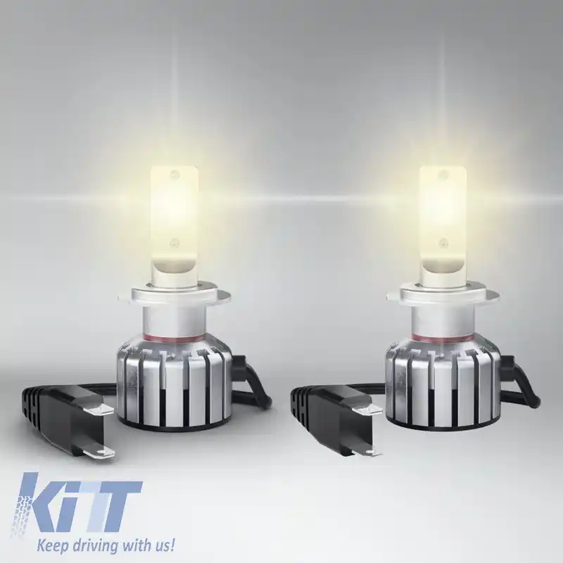 Kit LED H7/H18 Osram 12Volți 18Watt LEDriving HL Vintage 2700k 64210DWVNT-2MB 2 buc-image-6312765