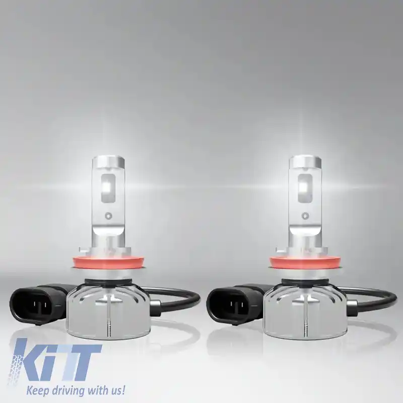 Kit LED H8 Osram 12volți 7watt Night Breaker Smart 6000k 64212DWNBSM-2HB 2 buc-image-6318895