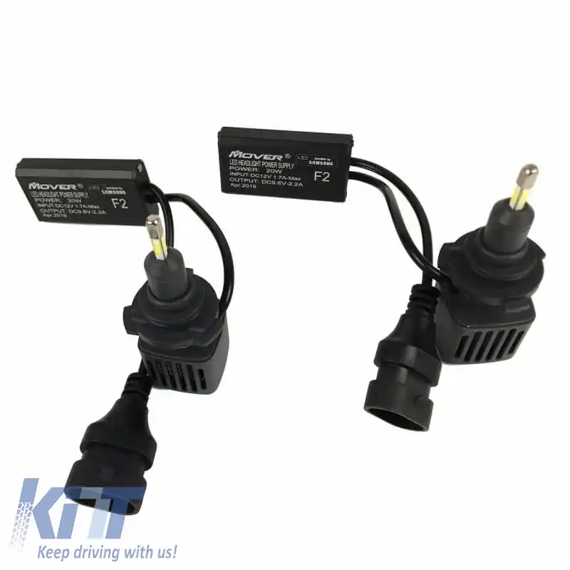 Kit LED HB4 9006 F2 Samsung 12Volți 20watt 2000lm 6500k 2buc-image-6300306