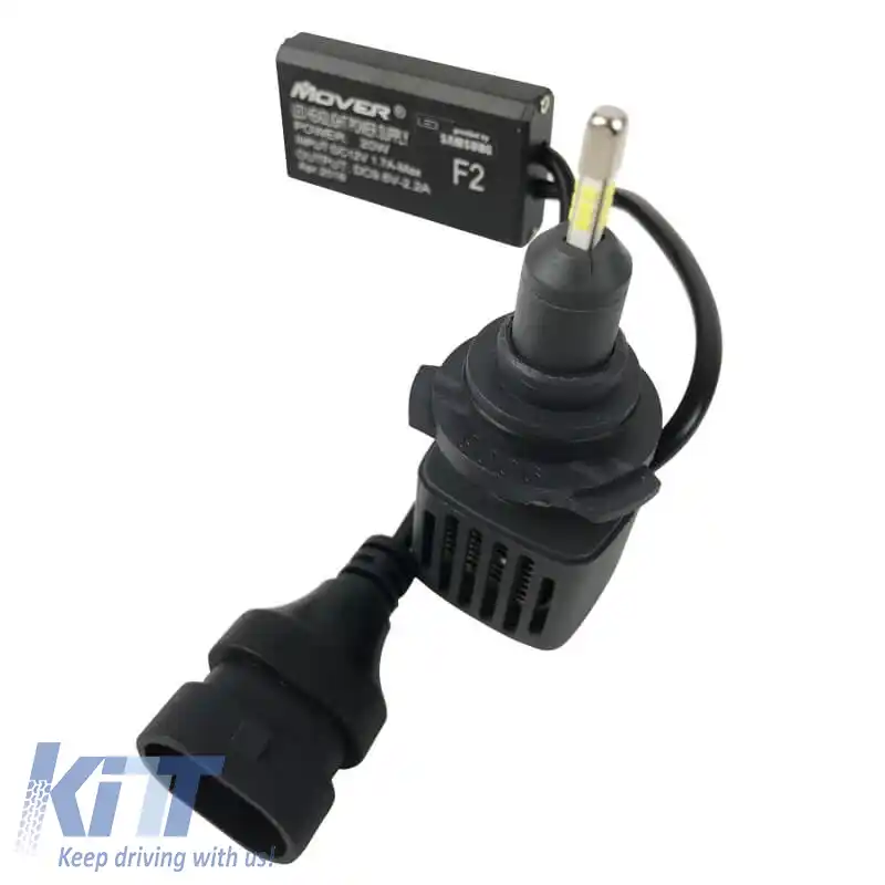 Kit LED HB4 9006 F2 Samsung 12Volți 20watt 2000lm 6500k 2buc-image-6300307