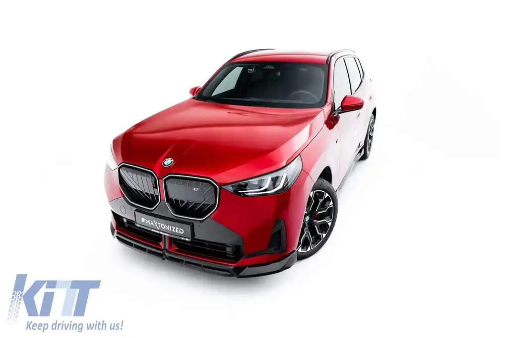 Kit Maxton Design pentru praguri, bara fata, bara spate si plafon, potrivit pentru BMW X3 G45 cu pachet M dupa 2024, lac negru-image-6144134