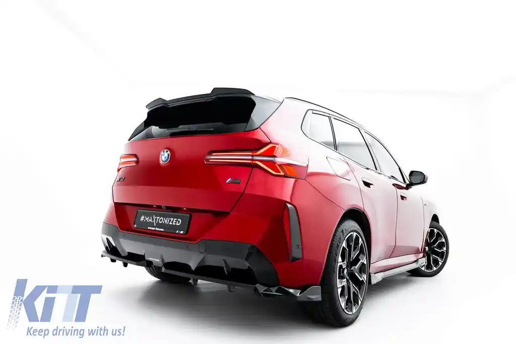 Kit Maxton Design pentru praguri, bara fata, bara spate si plafon, potrivit pentru BMW X3 G45 cu pachet M dupa 2024, lac negru-image-6144135