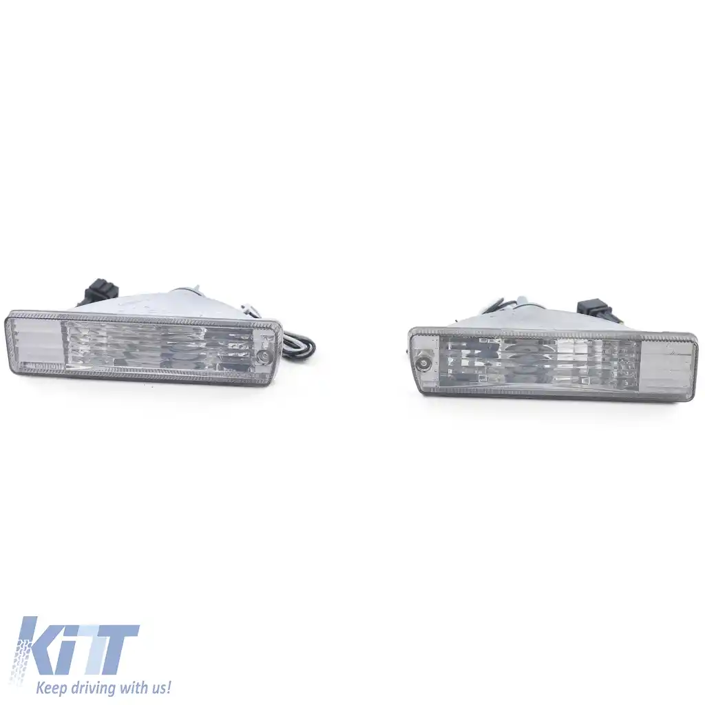 Klarglas Blinker Standlicht stânga dreapta bara de protecție potrivită pentru VW Golf 2 89-92-image-6261789