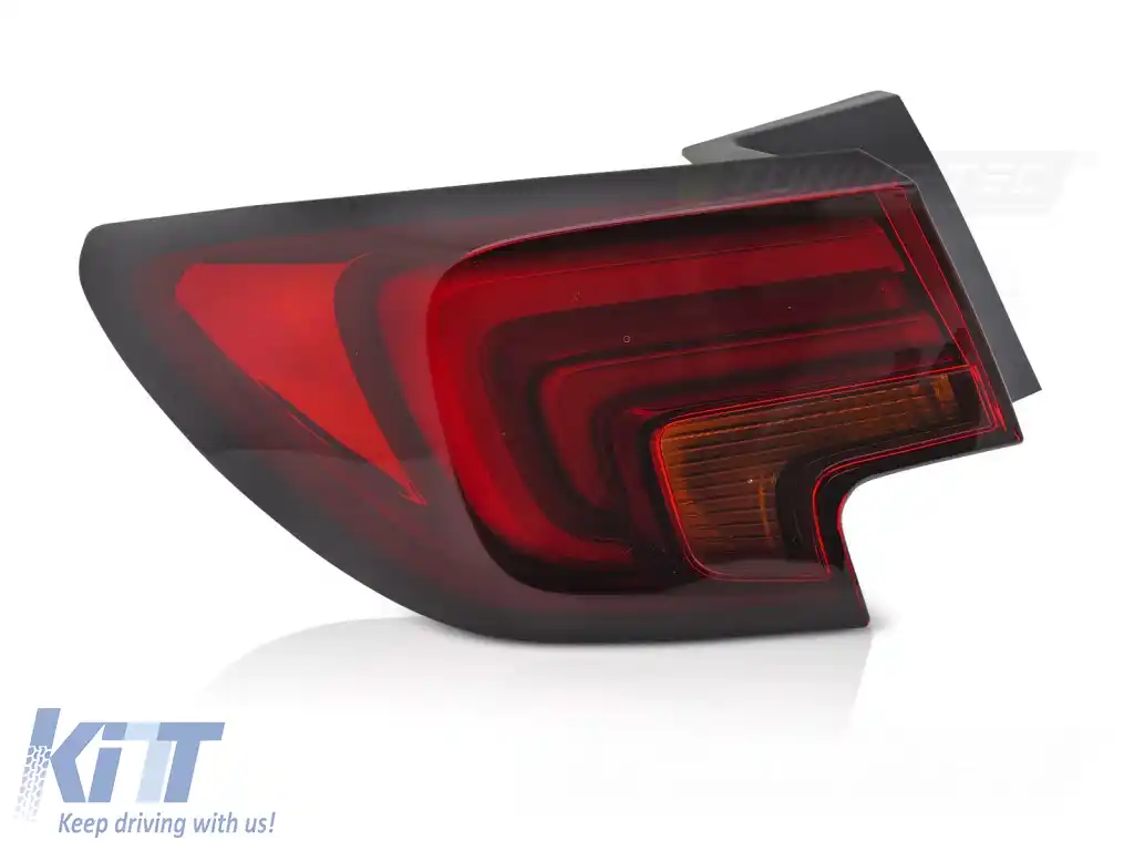 LAMPĂ ÎN SPATE LED FUMOASĂ ROȘIE PARTEA STÂNGĂ TYC potrivită pentru OPEL ASTRA K 15-19 HB