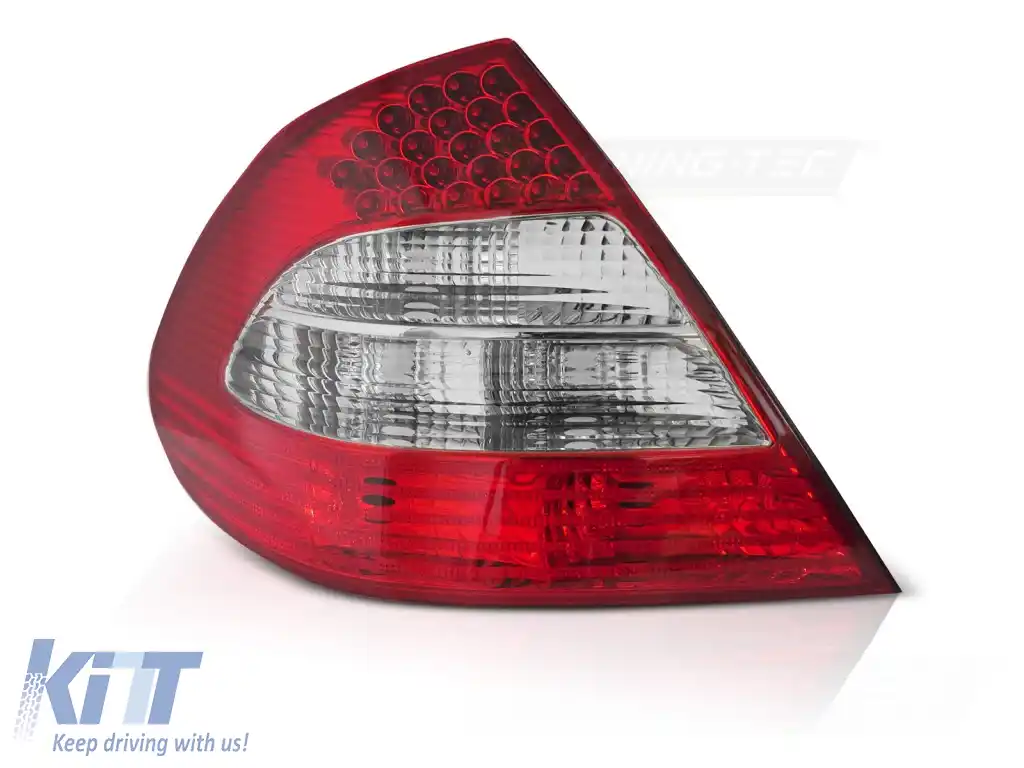 LAMPĂ ÎN SPATE LED ROȘIE ALBĂ PE PARTEA STÂNGĂ TYC potrivită pentru MERCEDES W211 06-09 4D