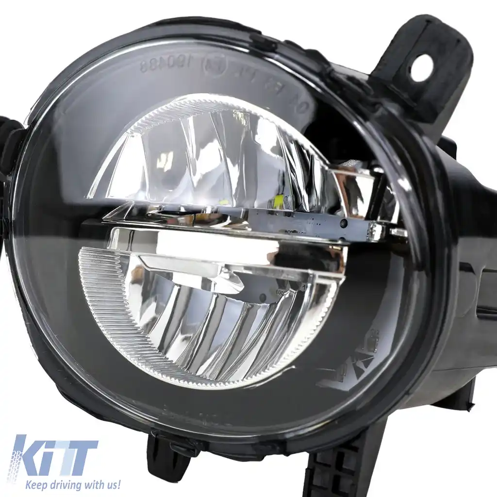 Lampa de ceață LED stânga potrivită pentru BMW F20 F21 Seria 3 F30 F31 F34 Seria 4 F32 F33 F36-image-6261384