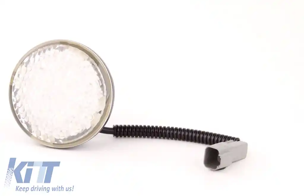 Lampa de ceață spate LED Hella rotundă universală 9-33 Volți Multivolt