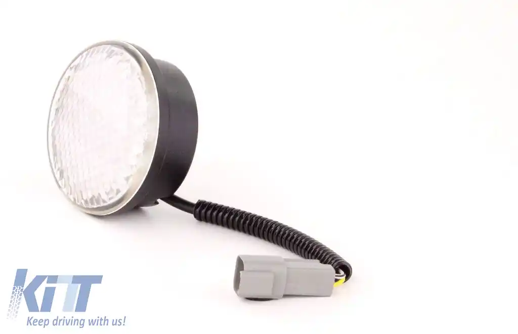 Lampa de ceață spate LED Hella rotundă universală 9-33 Volți Multivolt-image-6196197