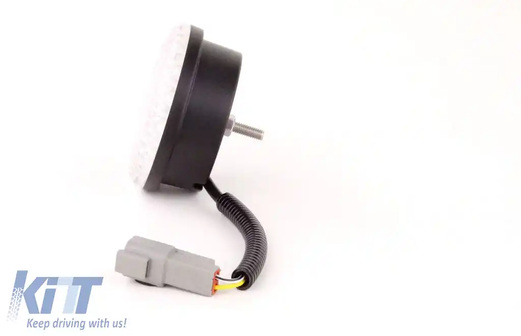 Lampa de ceață spate LED Hella rotundă universală 9-33 Volți Multivolt-image-6196198