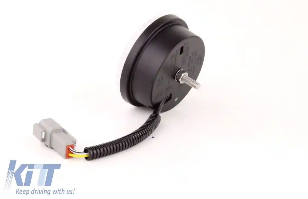 Lampa de ceață spate LED Hella rotundă universală 9-33 Volți Multivolt-image-6196199