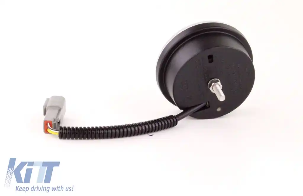 Lampa de ceață spate LED Hella rotundă universală 9-33 Volți Multivolt-image-6196200