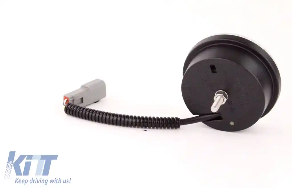 Lampa de ceață spate LED Hella rotundă universală 9-33 Volți Multivolt-image-6196201