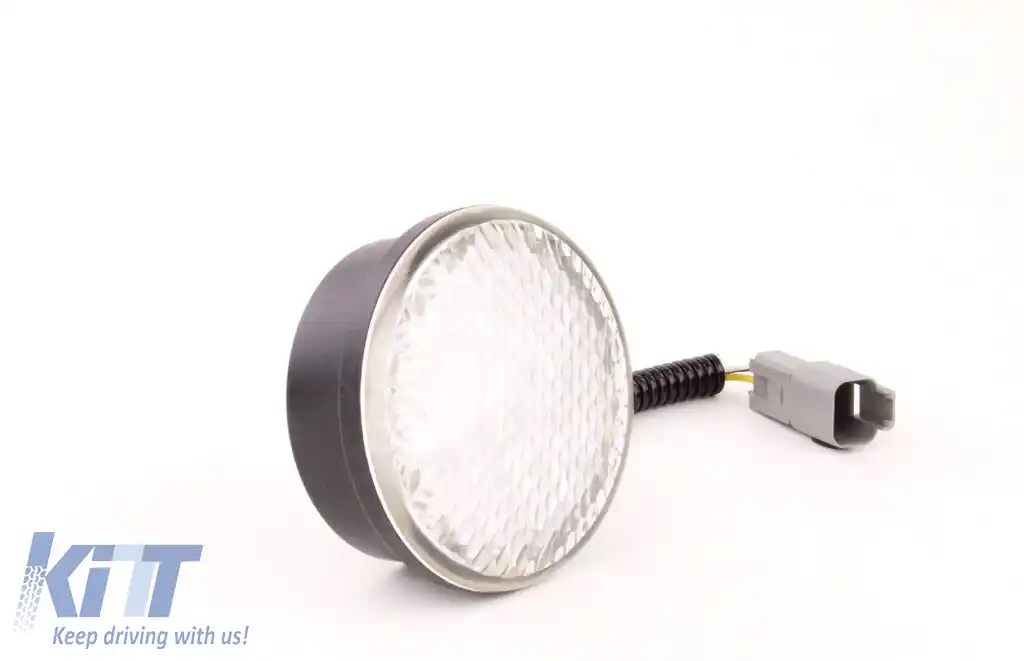 Lampa de ceață spate LED Hella rotundă universală 9-33 Volți Multivolt-image-6196204