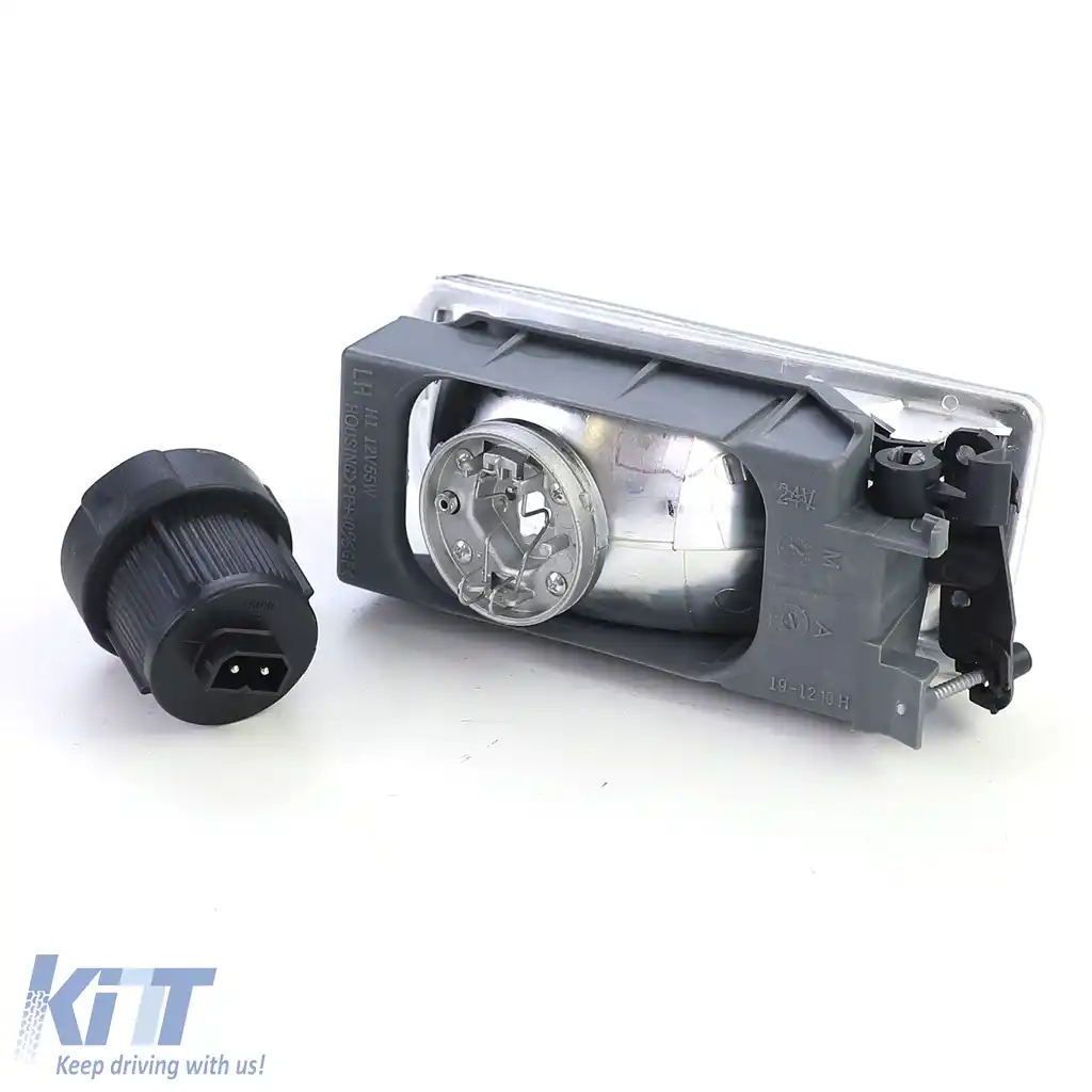 Lampa de ceață stângă cu cadru potrivit pentru BMW Seria 3 E36 1990-1999-image-6211280