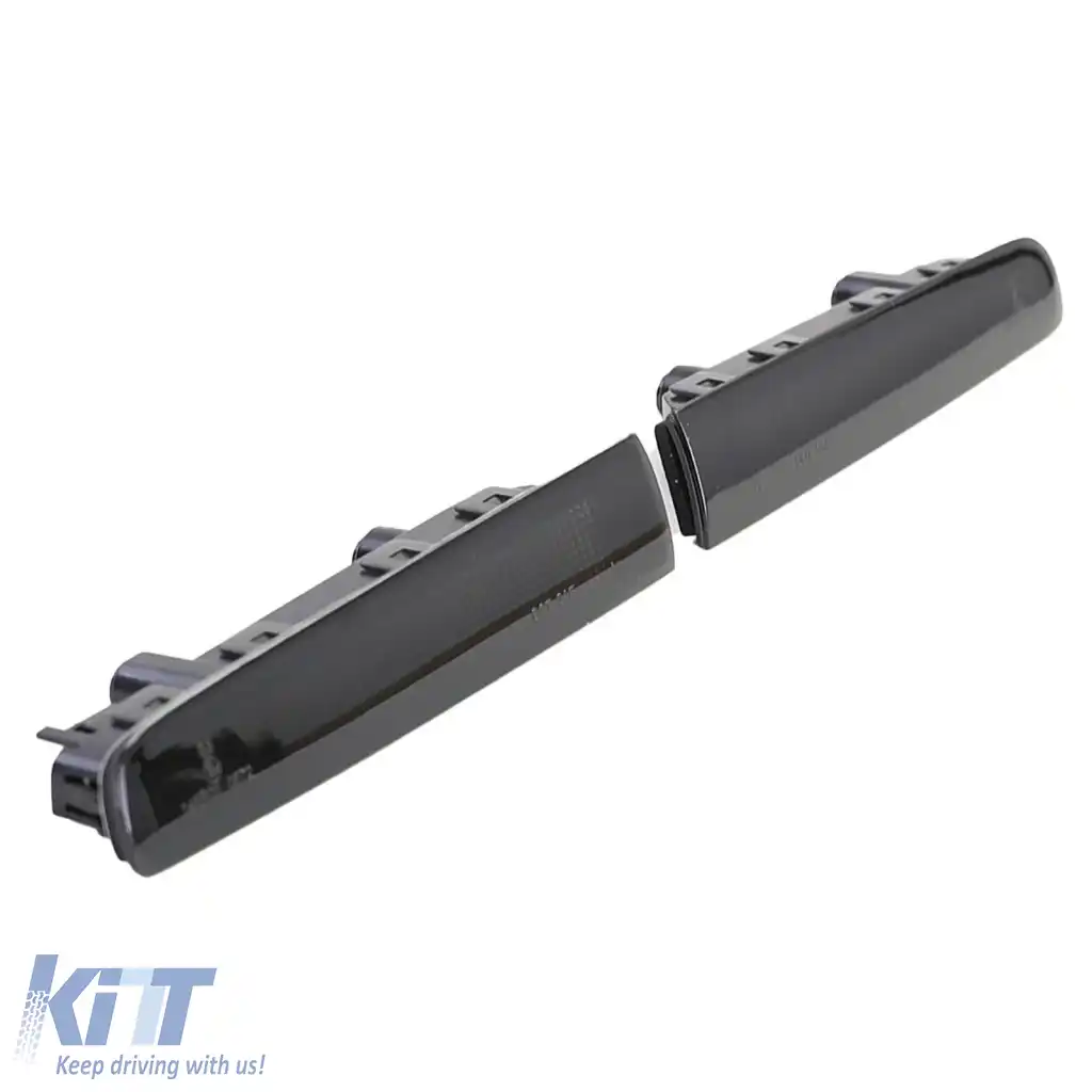 Lampa de frână a treia Lampa de frână LED Fum Negru potrivită pentru VW T5 T6 Ușă de aripă-image-6261333