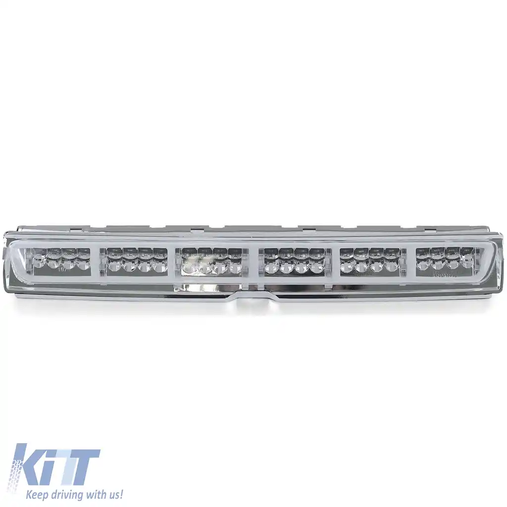 Lampa de frână de 3-a cu sticlă clară cromată, potrivită pentru Mercedes SLK R170 96-04 + CLK C208 A208 97-02-image-6196806