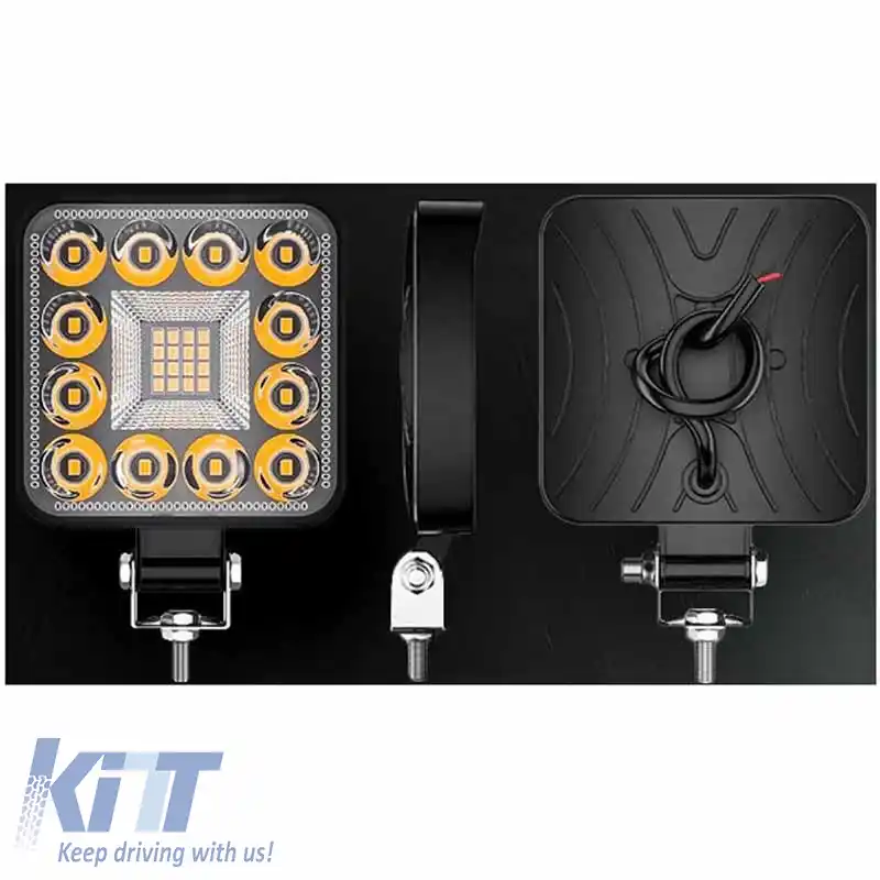 Lampa de lucru Mini 28 LED 9-40 Volți 90W 9000lm 6000k LEDBAR-004 1 buc-image-6317841