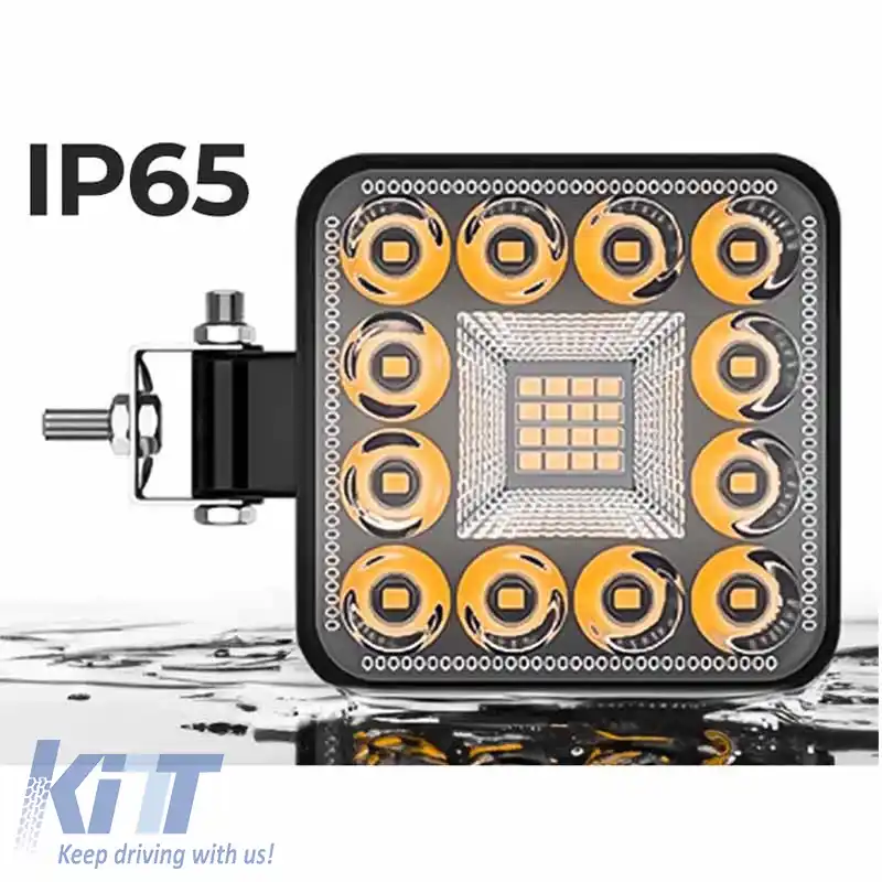 Lampa de lucru Mini 28 LED 9-40 Volți 90W 9000lm 6000k LEDBAR-004 1 buc-image-6318741