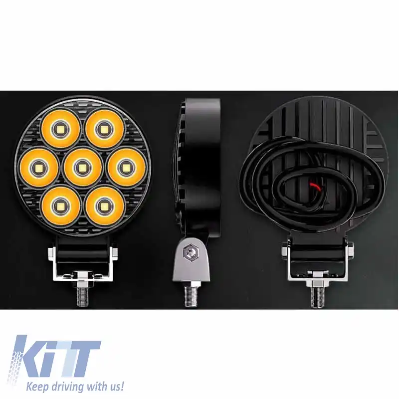 Lampa de lucru Mini 7-Y LED 9-30 Volți 30W 2500lm 6000K LEDBAR-002 1 buc-image-6317828