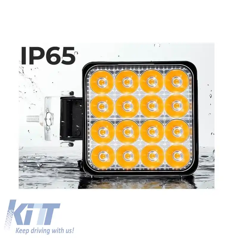 Lampa de lucru Mini FT-16 LED 12-40 Volți 50W 7000lm 6000k LEDBAR-001 1 buc-image-6317808