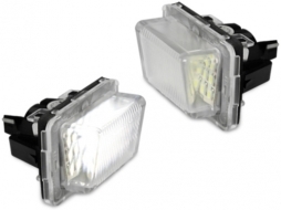 Lampa de numar LED Canbus compatibil cu MERCEDES Benz W204, W221, W212-image-65318